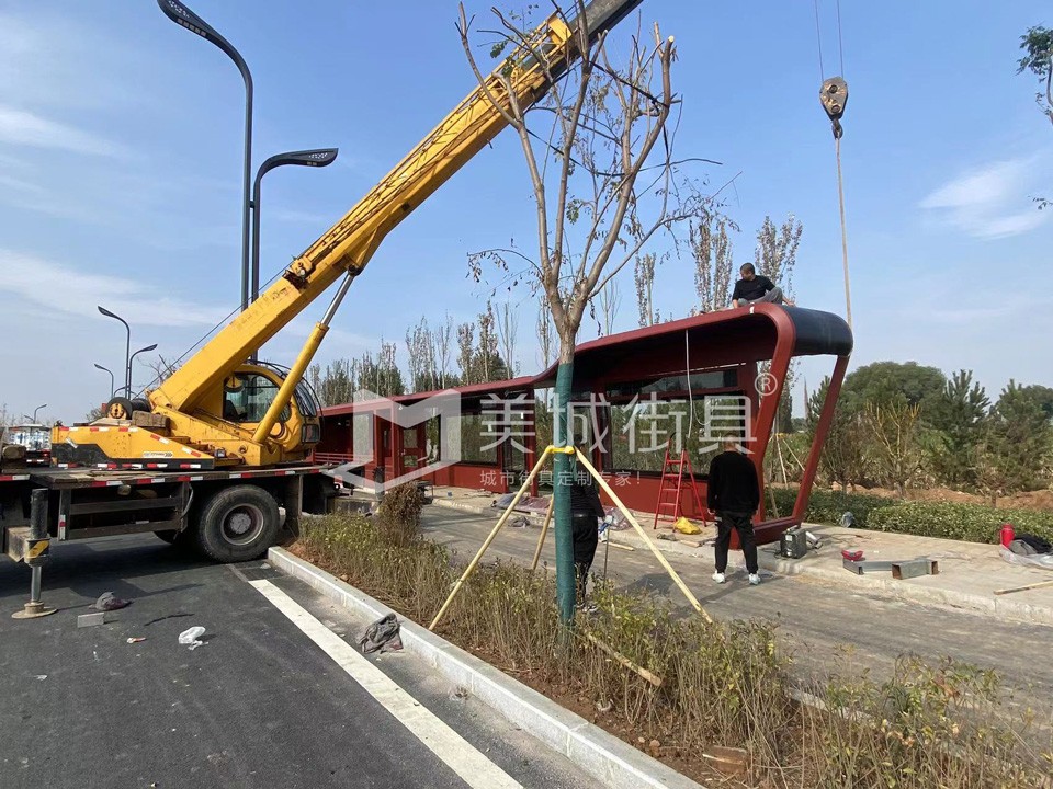 候車亭實(shí)景圖 候車亭實(shí)景圖